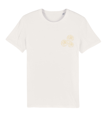 T-Shirt ALEX Trio de Roses Jaunes