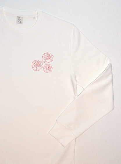 Sweat ORÉ Trio de Roses Rouges