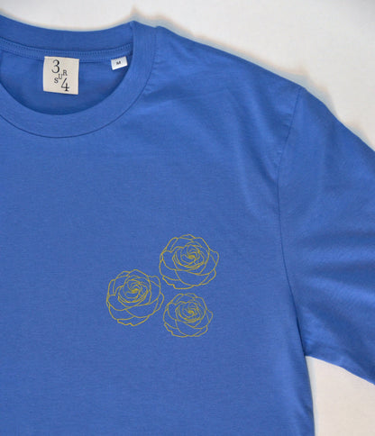 T-Shirt ALEX Trio de Roses Jaunes