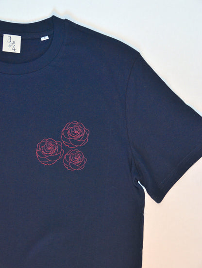 T-Shirt ALEX Trio de Roses Rouges