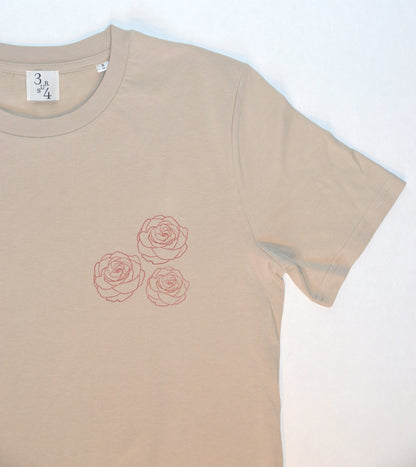 T-Shirt ALEX Trio de Roses Rouges